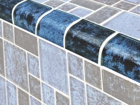 Azure Black, Trim - Glass Tile Cheap