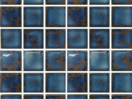 Terra Blue, 2  x 2  - Porcelain Pool Tile Discount