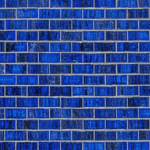 239R Sapphire, 3 4  x 1-1 2  - Glass Tile For Sale