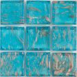 Zircon Aventurina, 1  x 1  - Glass Tile Supply