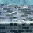 Slate, Trim - Glass Tile For Discount