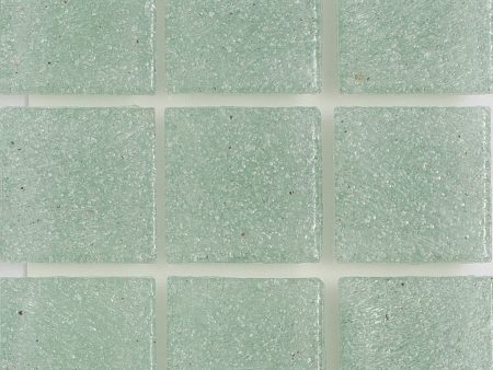 Amazonite Sand Iridescent, 1  x 1  - Glass Tile Supply