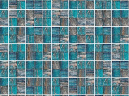 245 Submerged, 3 4  x 3 4  - Glass Tile Discount