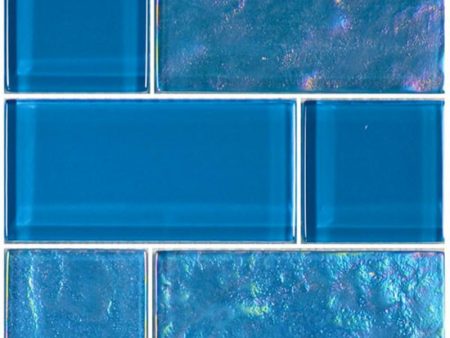 Azure, Mixed - Glass Tile For Sale