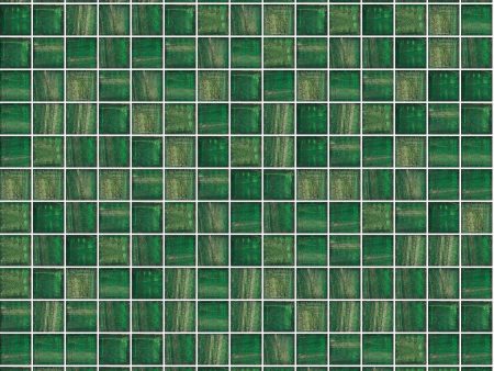 236 Jungle Canopy, 3 4  x 3 4  - Glass Tile Online Hot Sale