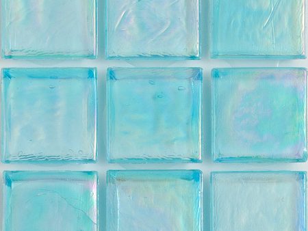 Apatite Iridescent, 1  x 1  - Glass Tile Supply