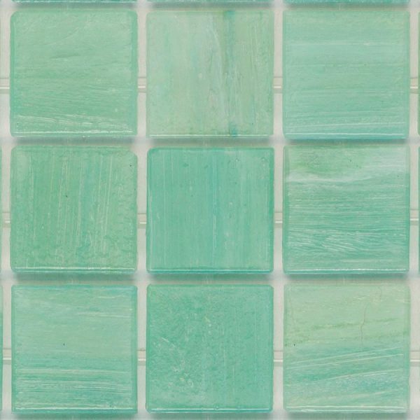 251 Sea Foam, 3 4  x 3 4  - Glass Tile Fashion