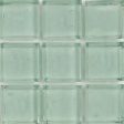 Amazonite Clear, 1  x 1  - Glass Tile For Discount