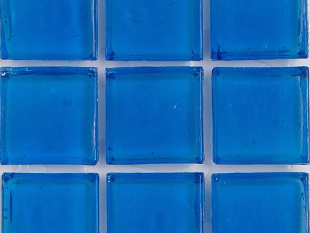 Tanzanite Clear, 1  x 1  - Glass Tile Online