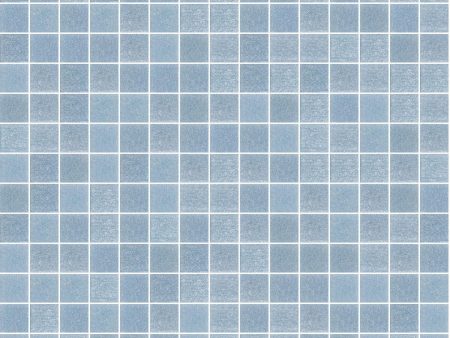 2110 Sky, 3 4  x 3 4  - Glass Tile Hot on Sale