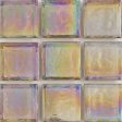 Amber Iridescent, 1  x 1  - Glass Tile Online Hot Sale