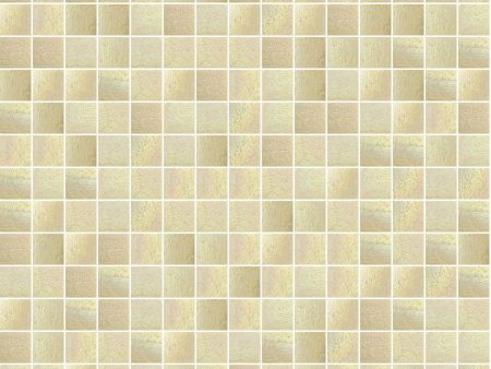 780 Creamy, 3 4  x 3 4  - Glass Tile Fashion