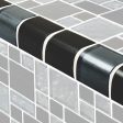 Slate Mixed, Trim - Glass Tile on Sale