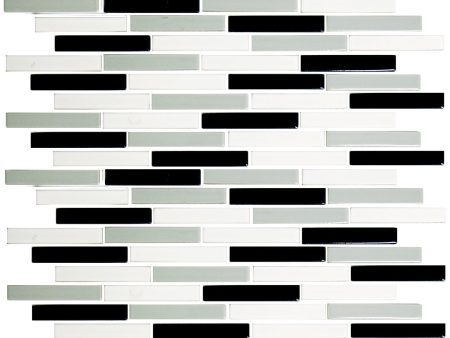 White-Gray-Black, 1 2  x 3-1 4  - Porcelain Tile Online Sale