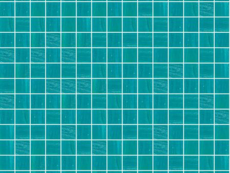 249 Amazonite, 3 4  x 3 4  - Glass Tile Hot on Sale