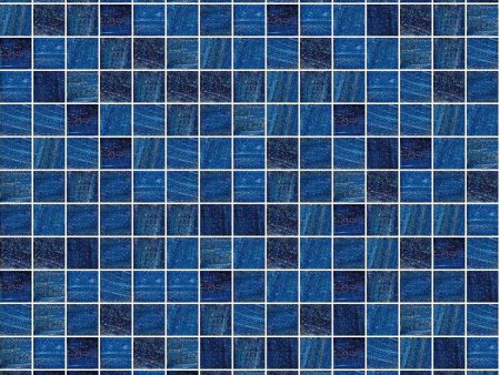 239 Sapphire, 3 4  x 3 4  - Glass Tile Online Hot Sale