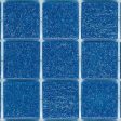 131 Medium Blue, 3 4  x 3 4  - Glass Tile Online Hot Sale