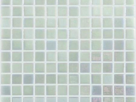 White, 1  x 1  - Glass Tile Fashion