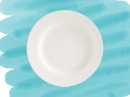 Rim Salad Plate Online now