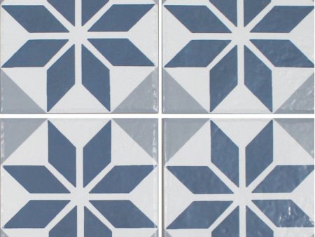 Azul, 6  x 6  - Porcelain Tile Online Sale