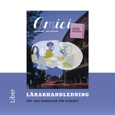 Amici Lärarhandledning cd Online