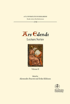 Ars edendi lecture series. Vol. 2 Hot on Sale